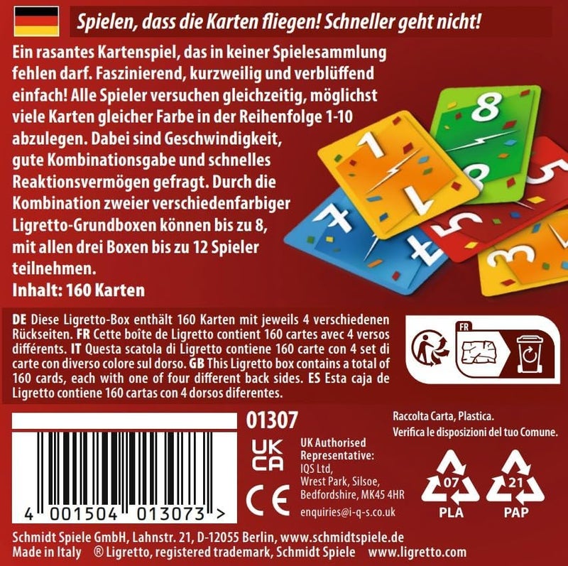 Schmidt Spel Ligretto Rood Card Game for 2-4 Players - Image 4