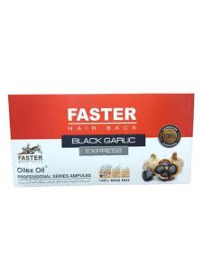 Faster Red Black Garlic Hair Care Ampoules – 5 Ampoules *10 ml