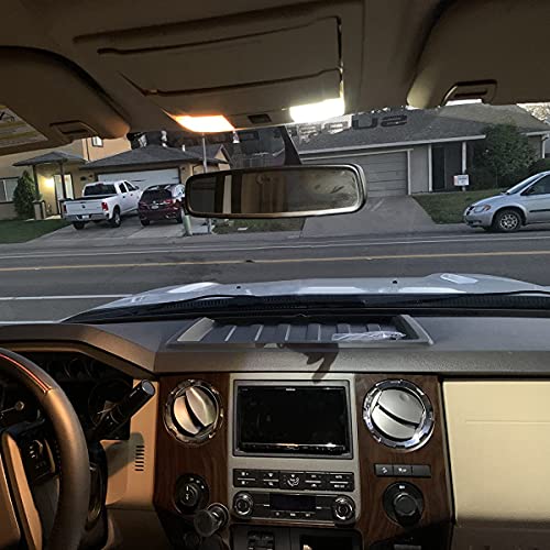 Yoper 211-2 212-2 6411 578 LED Light Bulbs for Interior Dome Map Door Courtesy License Plate White Canbus Error Free Festoon (41MM) - Image 5