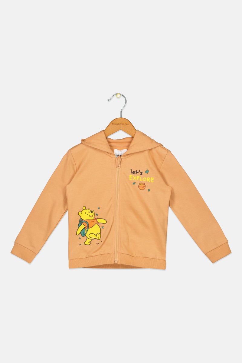 Sinsay هودي بأكمام طويلة بطبعة رسومية من فوكس وباني للأطفال الصغار من سينساي، متعدد الألوان - Image 1