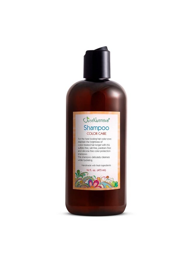 Just Nutritive Color Care Shampoo ; Best Shampoo For Color Treated Hair ; Preserve Your Hair Color Longer ; Color Safe Shampoo ; Products For Color Treated Hair ; Natural Ingredients 16 Fl Oz  - Image 2