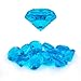 Niceup 26PCS Blue Fake Diamonds Gem Toys 15in Pool Diving Gems Acrylic Plastic Gemstones for Kids Party Dcor Jewels Treasure Hunt Hiding Sensory Bin Filler Toys Craft Supplies - Image 2