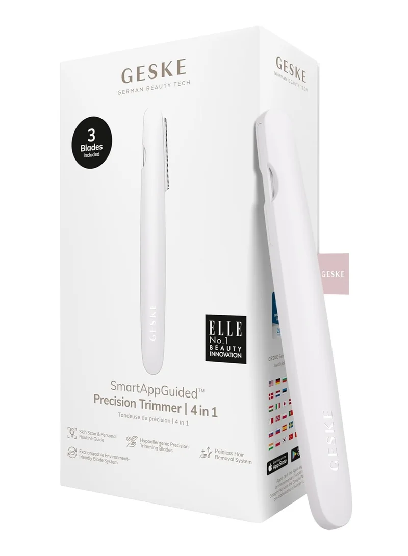 جيسكي جيسكي ماكينة تشذيب دقيقة  في  لإزالة الشعر بدون ألم وصحي للجسم والوجه للرجال والنساء، شفرات سهلة التبديل لجميع أنواع البشرة، ستيلايت