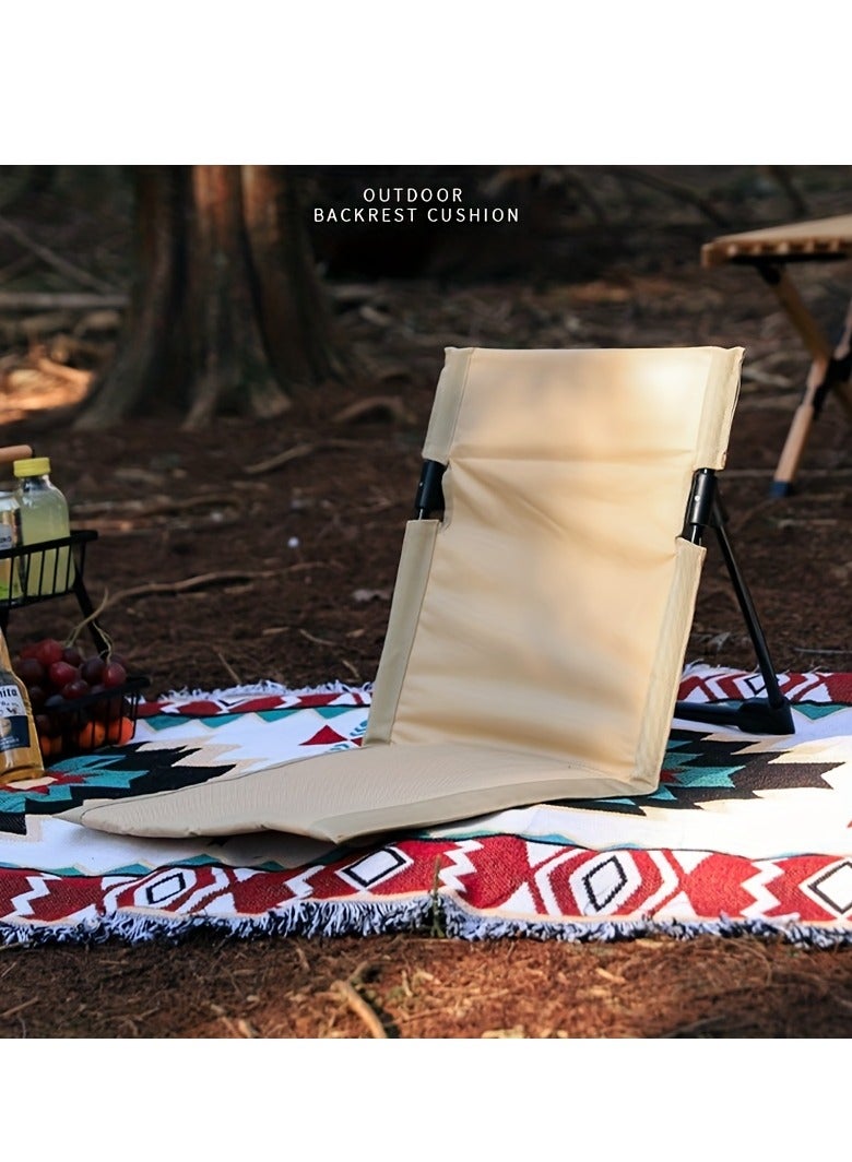 Ultralight folding chair for camping, beach and road trips - durable aluminum alloy, portable and comfortable - Image 2