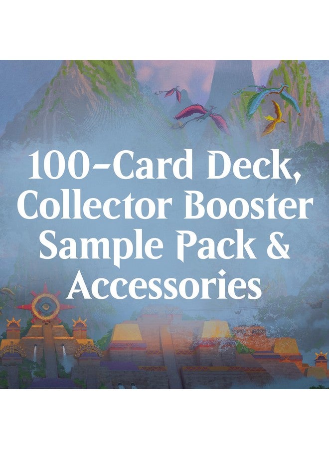 Magic the Gathering Magic: The Gathering The Lost Caverns Of Ixalan Commander Deck - Explorers Of The Deep (100-Card Deck, 2-Card Collector Booster Sample Pack + Accessories) - Image 3