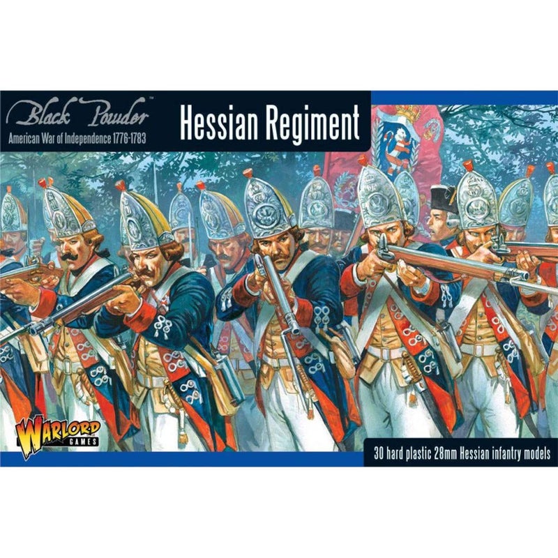 WARLORD GAMES Black Powder Revolutionary War Hessian Regiment 156 Military Wargaming Plastic Model Kit WGRAWI03 - Image 3
