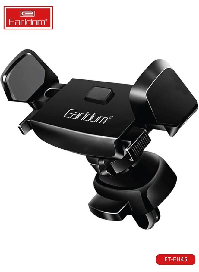 Earldom Earldom ET-EH45 360 Degree Rotation Car Holder Mobile Car Holder - Black  - Image 1