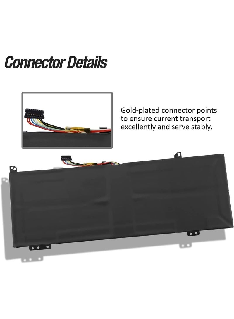 Terabyte REPLACEMENT 7.68V 45Wh/ 5928mAh L17C4PB0 Laptop Battery Compatible for Lenovo Flex 6-14ARR 6-14IKB IdeaPad 530S-14IKB 530S-14ARR 530S-15IKB Yoga 530-14ARR 530-14IKB - Image 4