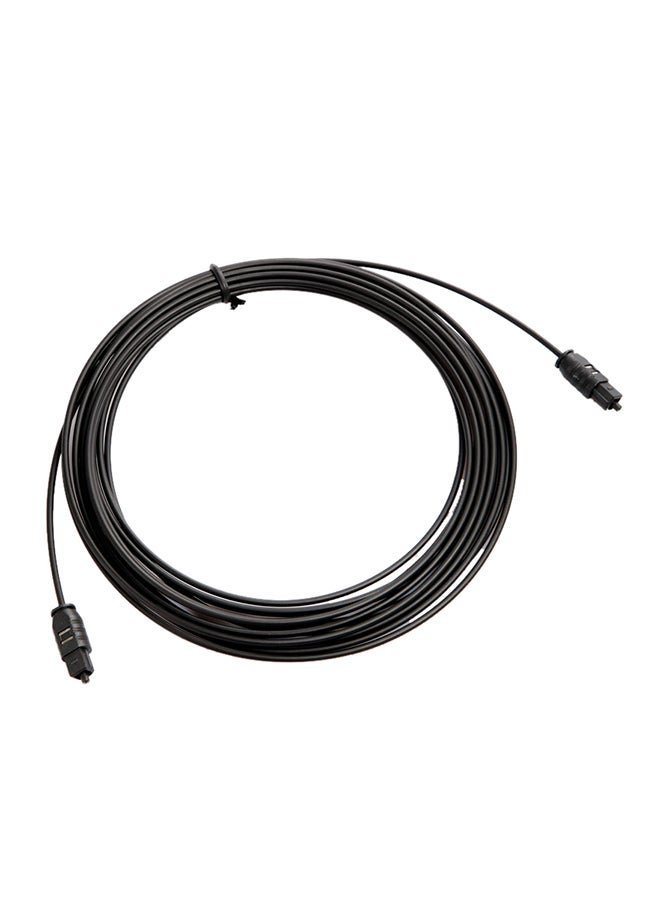 NIBEMINENT Audio Toslink Cable Black - Image 1