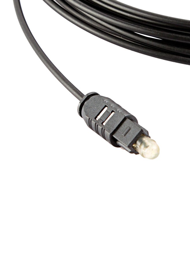 NIBEMINENT Audio Toslink Cable Black - Image 4