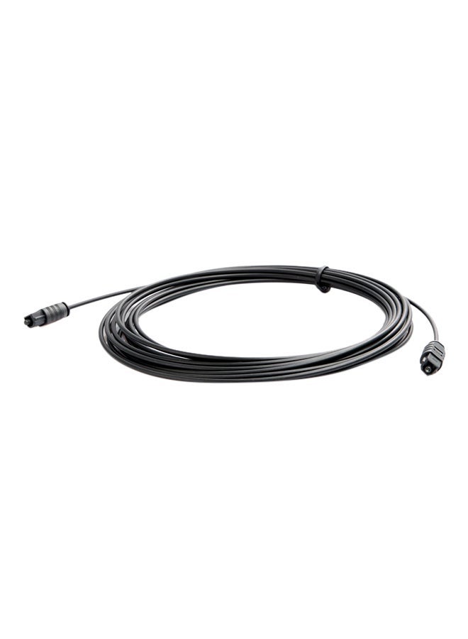 NIBEMINENT Audio Toslink Cable Black - Image 2