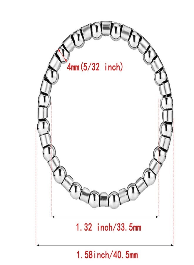 4pcs 40mm x 20 Ball Bearing 5/32“Ball Bearing Accessories Ball Headsets Bearing Bicycle Handlebar Bead Frame Bicycle Front Fork Bicycle Accessories - Image 5