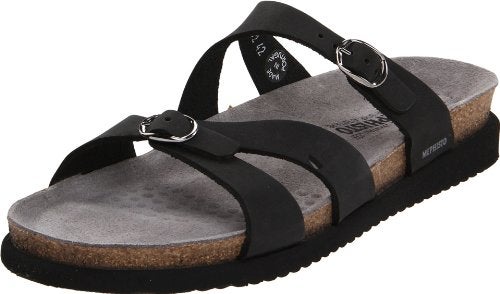 Mephisto Women's Hannel Sandals Black Nubuck 9 M US - Image 3