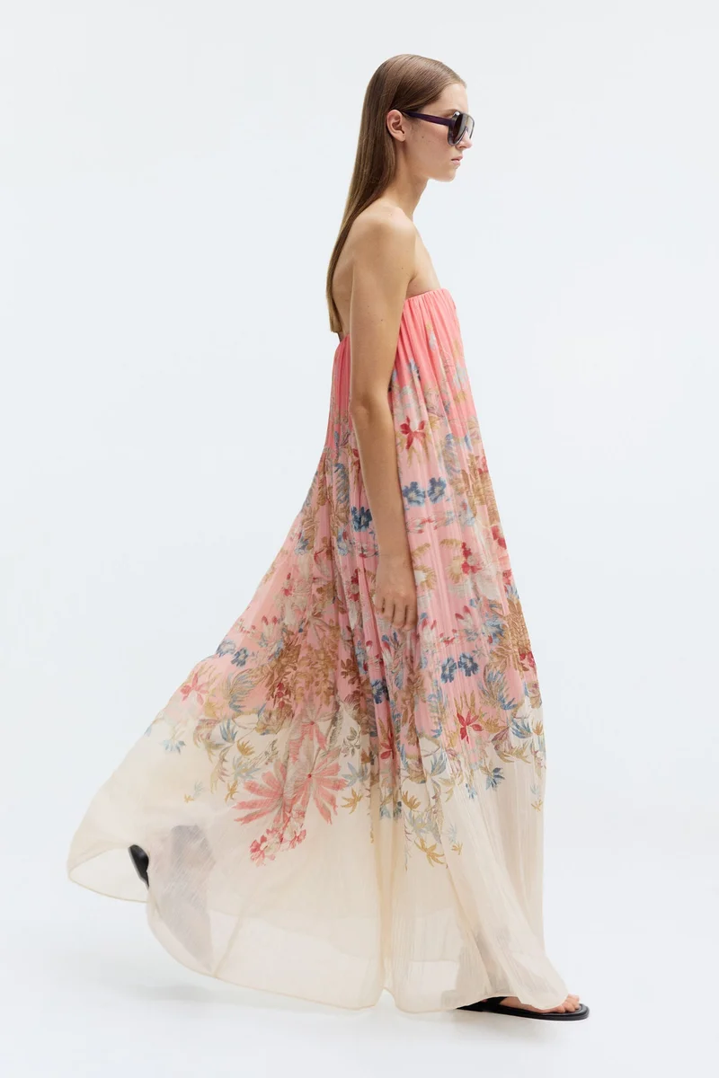 H&M  A-line bandeau dress for Women | Best Price UAE