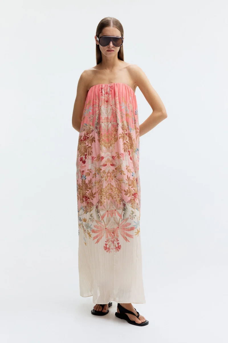 H&M  A-line bandeau dress for Women | Best Price UAE