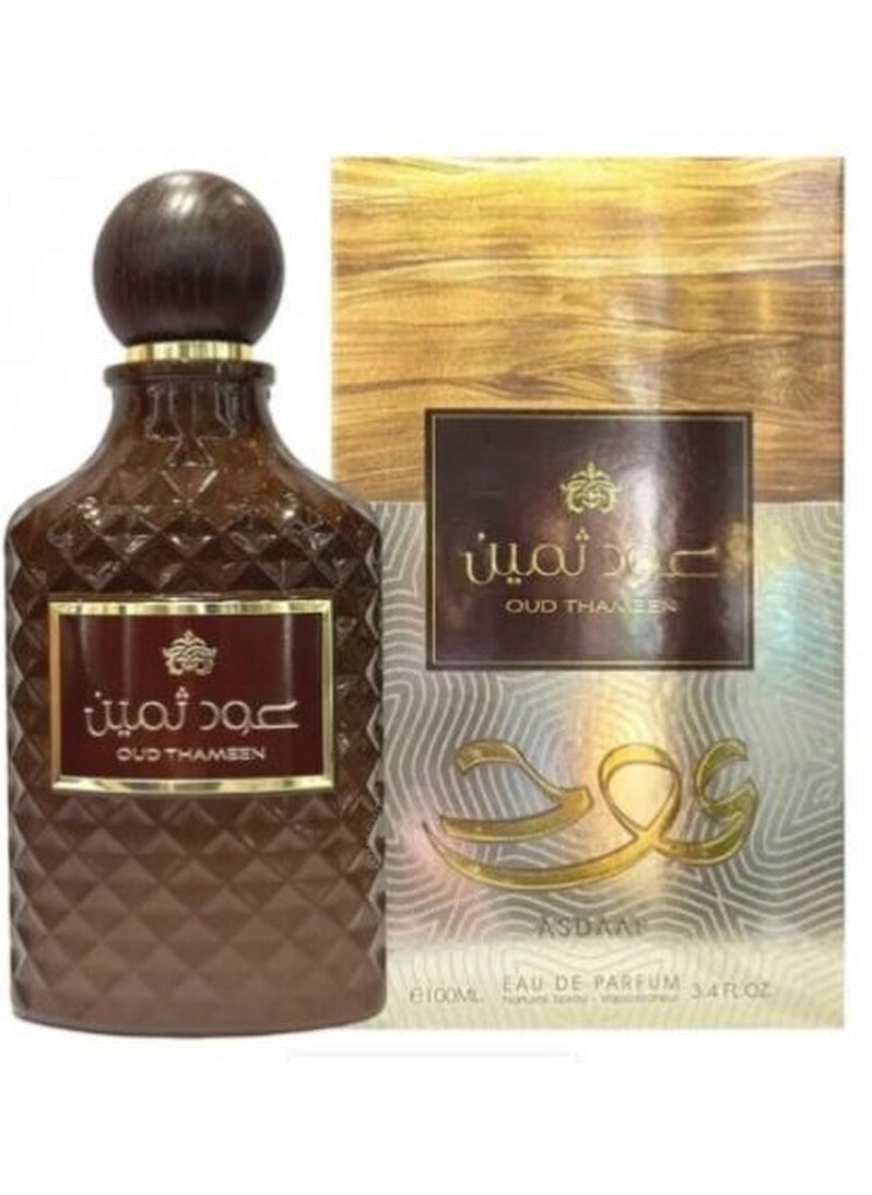 ASDAAF Lattafa Unisex Asdaaf Oud Thameen Eau de Parfum Spray - 3.4 oz (100ml) 