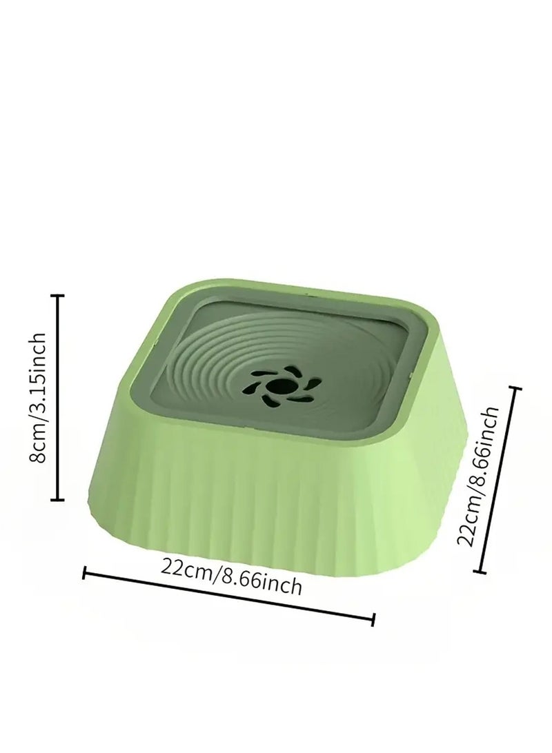 Water Bowl Dog Without Drooling, Drinking Bowl Dog Anti Schlabber, 1.3 L Water Bowl Non-Slip, Leak-Proof Dog Bowl, Travel Bowl, Feeding Bowls for Dogs - Image 2