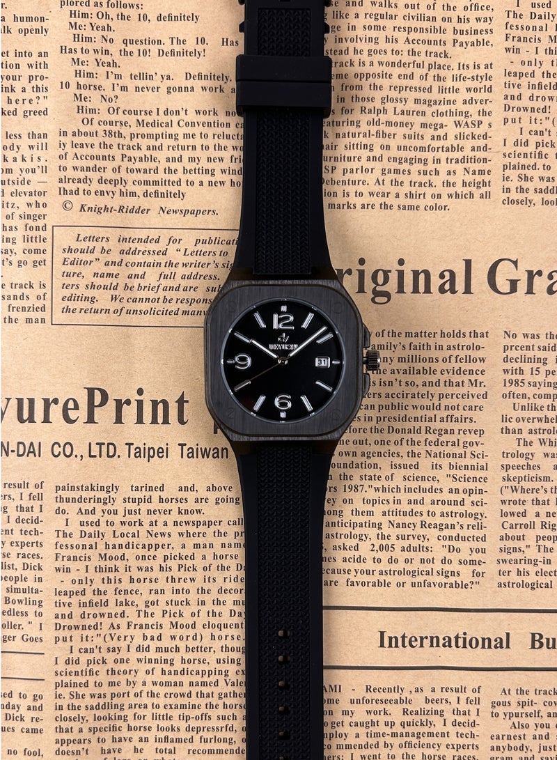 ديفوشي ساعة رجاليه بسوار ربل ناعم ضد الماء - Image 3