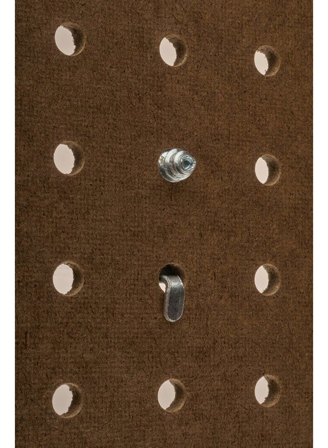 Triton Products (76936) DuraHook 36 Pc Zinc Plated Steel Hook Assortment for DuraBoard or 1/8 In. and 1/4 In. Pegboard, Silver - Image 4