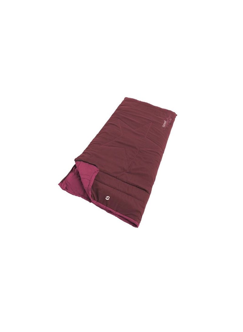 Outwell Sleeping Bag Champ Kids Deep Red - Image 1