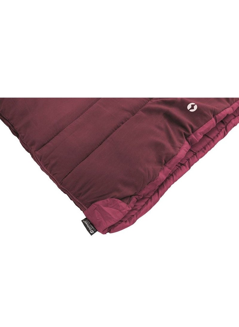 Outwell Sleeping Bag Champ Kids Deep Red - Image 4