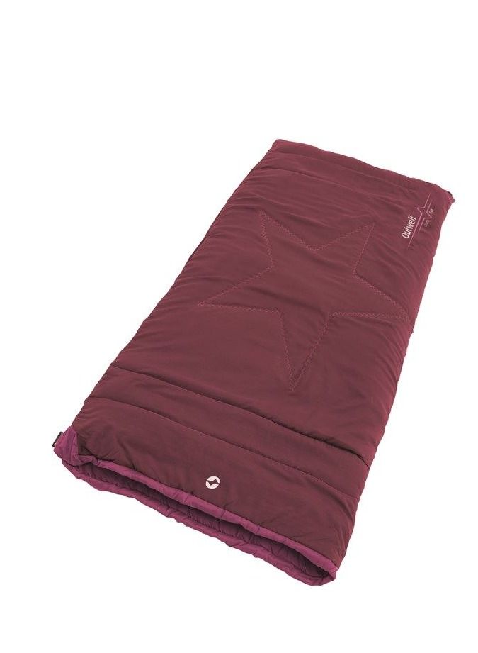 Outwell Sleeping Bag Champ Kids Deep Red - Image 3