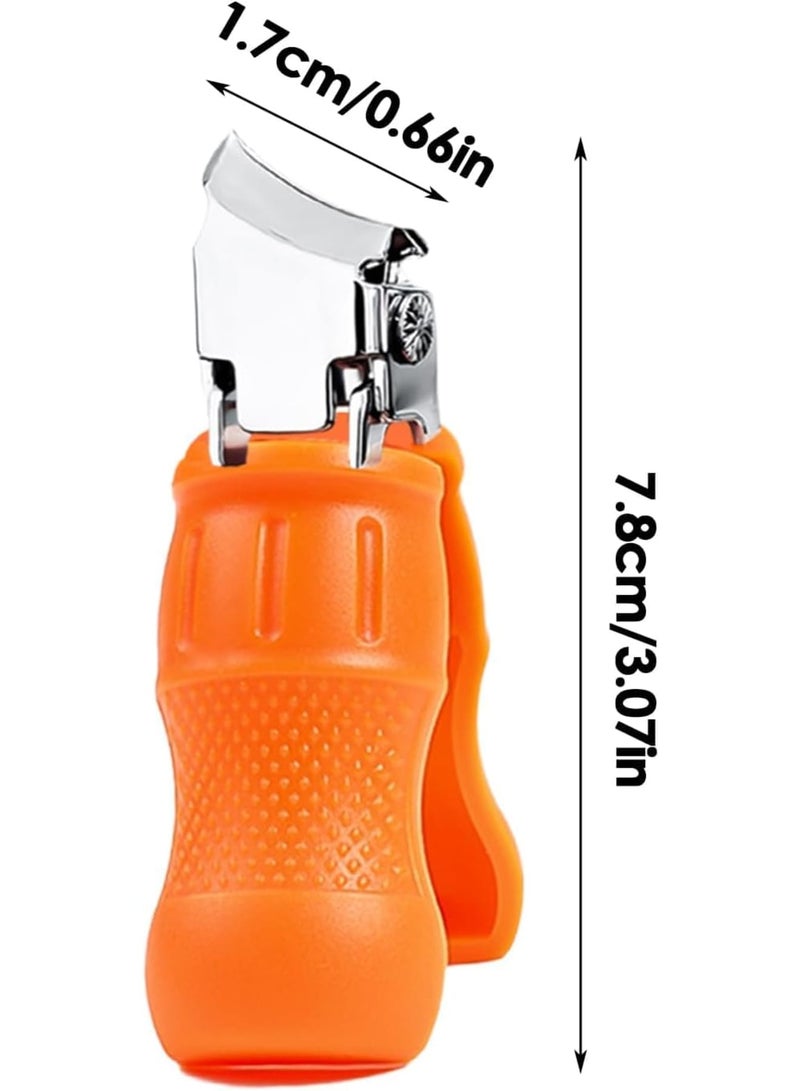 SYOSI Nail Clippers, Curved Precision Nail Cutter with Sharp Blades and Ergonomic Handle, Durable Stainless Steel Fingernail and Toenail Clipper for Men Women Seniors, Suitable for Home and Salon Use - Image 5