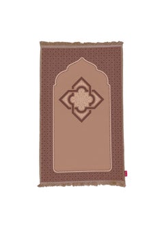 Printed Prayer Mat- Brown 115*60cm Brown - pzsku/ZB3A2525261DE930A929AZ/45/_/1729515225/203cdd16-f11f-4a33-a342-0ea6374767dc