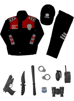 Red Police Costume Top + Hat + Toy Set Child Police Costume - Child Police Outfit - pzsku/ZB3A258CAF6DF50F6BEECZ/45/_/1729211091/dbcf2a8b-6968-483b-a103-71ec89fa8988