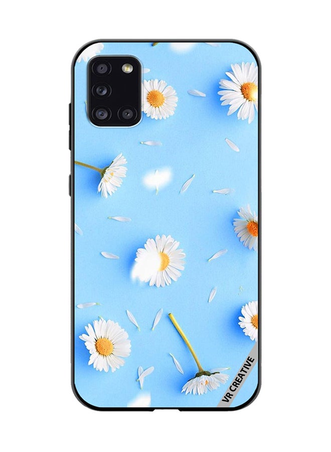VR CREATIVE Protective Case Cover For Samsung Galaxy A31 Flower Design Multicolour - Image 1