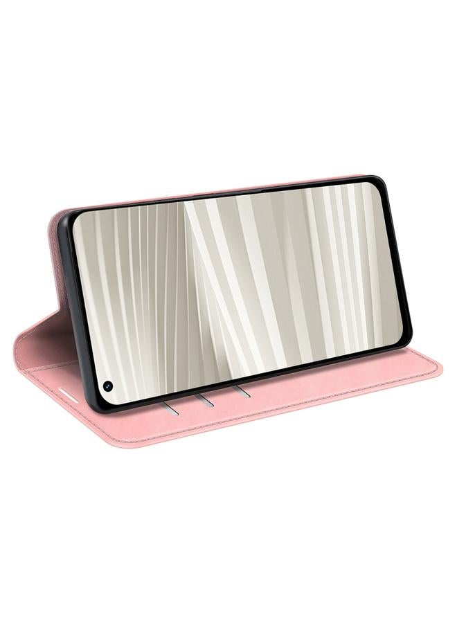 اس-توب جراب هاتف OPPO Realme GT2 Pro 5G جراب هاتف جلدي مغناطيسي بتصميم كلاسيكي - Image 5