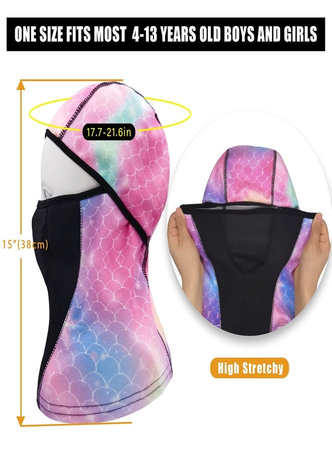 Outrip Breathable Kids Balaclava Ski Mask (2 Pack), Fleece Winter Face Mask for Cold Weather Boys Girls - Children Snow & Windproof Hat - Image 5