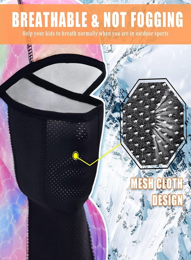 Outrip Breathable Kids Balaclava Ski Mask (2 Pack), Fleece Winter Face Mask for Cold Weather Boys Girls - Children Snow & Windproof Hat - Image 2