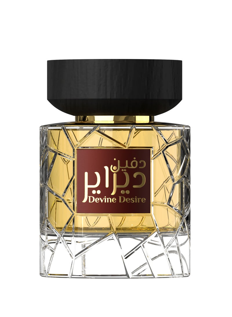 NYLAA Devine Desire Eau De Parfum(EDP) 100ML | Premium Unisex (Men and Women) Perfume | Long Lasting Fragrance | Daily Use Perfume - Image 2