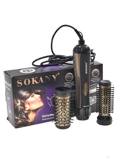 SD-903 SOKANY rotating hair dryer brush 2*1