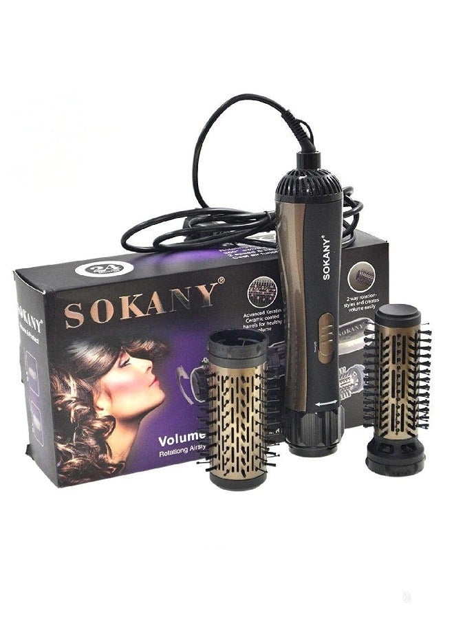 sokany SD-903 SOKANY rotating hair dryer brush 2*1