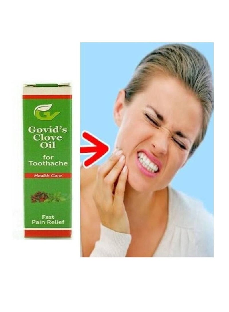 جوفيدز زيت القرنفل لعلاج آلام الأسنان والعناية الصحية وتسكين الآلام السريع 10 مل - Image 2