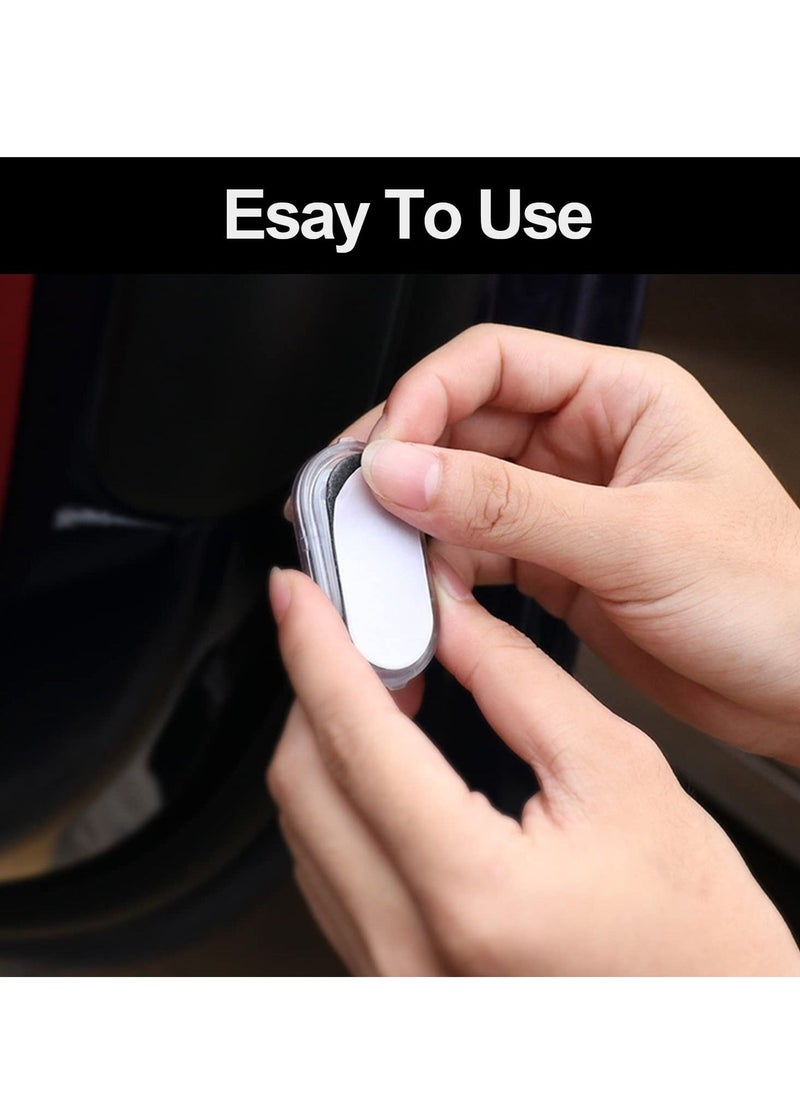 KASTWAVE قطعتان من مصابيح LED الداخلية للسيارة بـ 7 ألوان إضاءة محيطة مصابيح داخلية للسيارة مصابيح LED داخلية لاسلكية للسيارة مصابيح داخلية للسيارة مصابيح داخلية قابلة لإعادة الشحن عبر USB  - Image 3