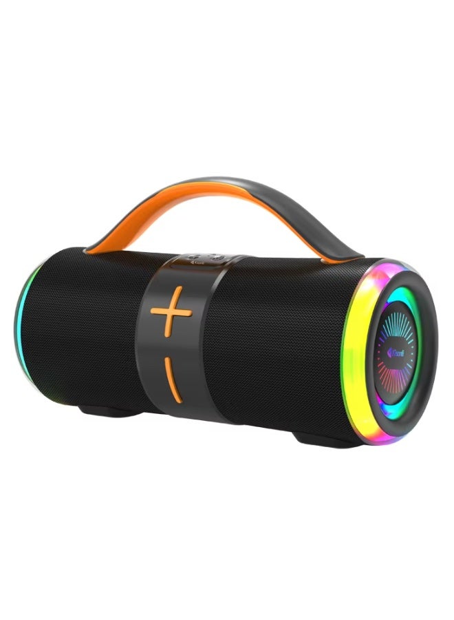 K18 Portable Bluetooth Speaker with Dynamic RGB Lighting
