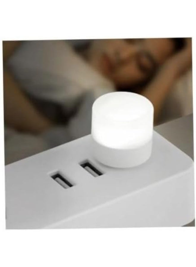 مصباح USB صغير محمول – إضاءة ليلية LED قابلة للتوصيل – لمبة USB للكمبيوتر والباور بانك – عبوة 3 قطع - Image 2