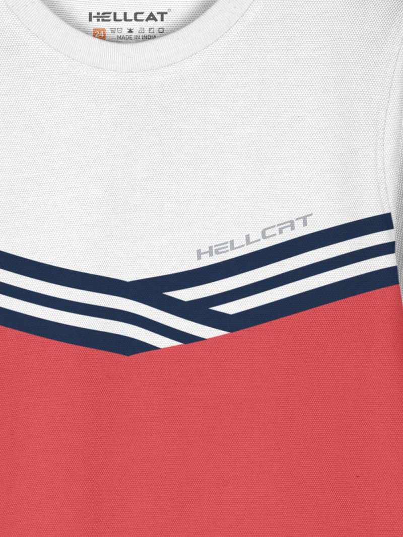 HELLCAT Boys Dress Clothing Set Combo with Tshirts & Shorts - Pack 2 White/Coral 1-2 Years - Image 5