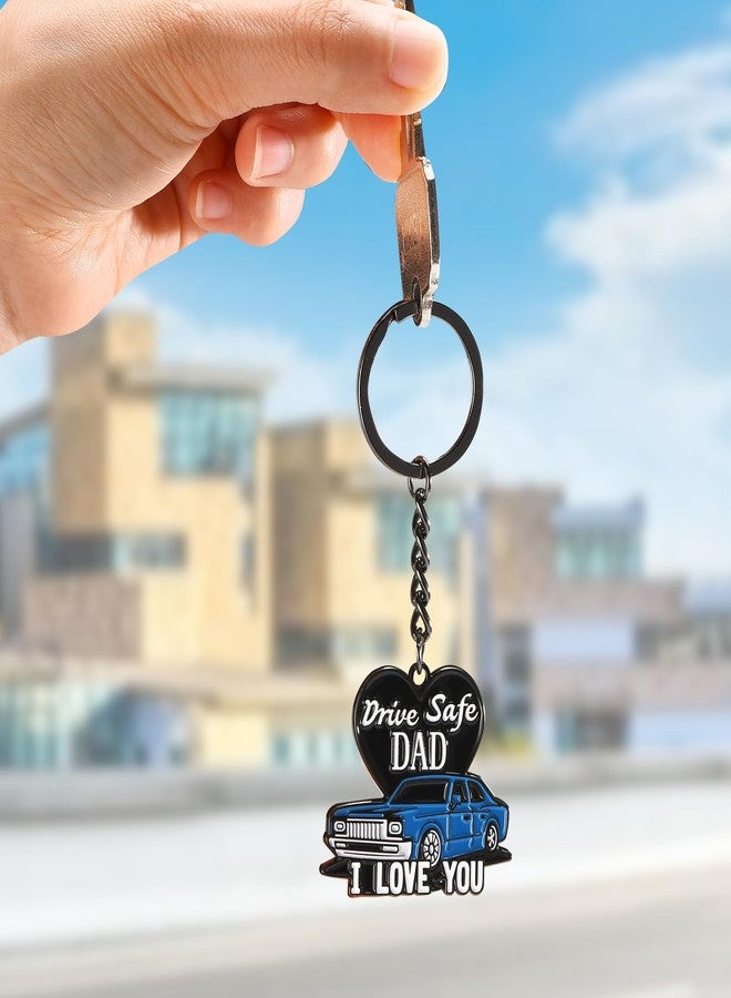 فينهو سلسلة مفاتيح Venhoo Drive Safe للأب - هدايا أحبك يا أبي من الابنة أو الابن أو الزوجة، فكرة هدية سلسلة مفاتيح للأب في عيد الأب، أو عيد الميلاد، أو عيد الميلاد مع علبة هدايا وبطاقة تهنئة - Image 3