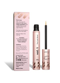 Liaison Lash Bond Eyelash Growth Serum Natural Peptide Lash Boost & Enhancer For Longer Fuller & Thicker Lashes Vegan Cruelty Free Paraben Free Talc Free & Irritation Free Formula  - Image 3