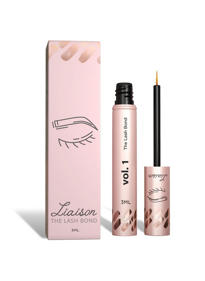 Liaison - Lash Bond Eyelash Growth Serum Natural Peptide Lash Boost & Enhancer For Longer Fuller & Thicker Lashes Vegan Cruelty Free Paraben Free Talc Free & Irritation Free Formula - Image 1