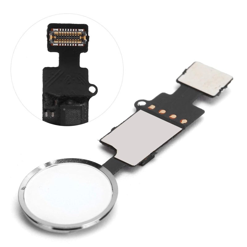 Dpofirs Silver Home Cable Assembly | Replacement Part for 7 8 Plus No Soldering ABS (Silver) - Image 4