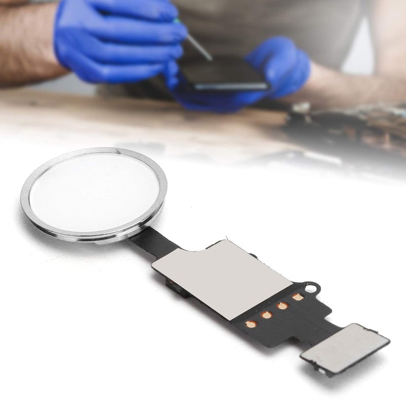 Dpofirs Silver Home Cable Assembly | Replacement Part for 7 8 Plus No Soldering ABS (Silver) - Image 5