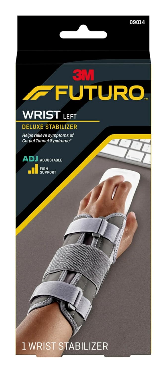 FUTURO FUTURO Deluxe Wrist Stabilizer Left Hand Adjustable - Image 1