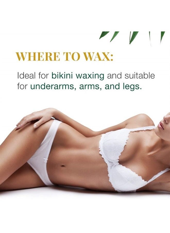 Clean + Easy Medium Roller head, Bikini Roll-on Waxing System, 3-Pack  - Image 5