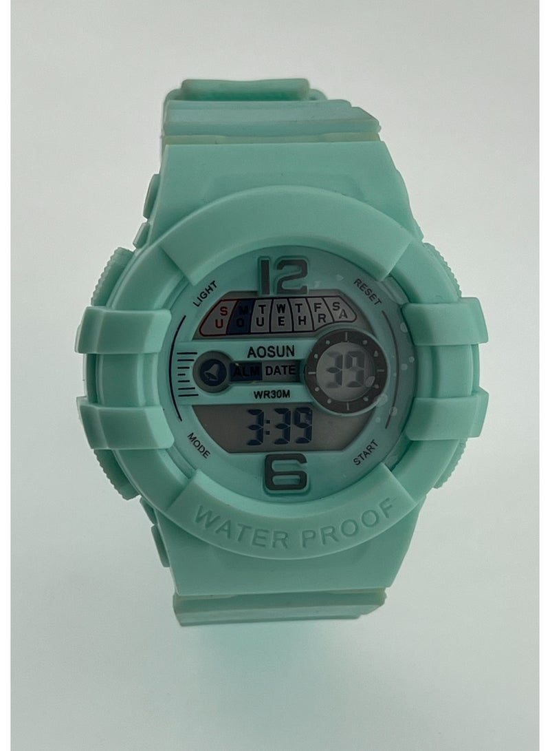 Digital Sports Watch with LED Display – Bold Casual Design for Everyday Wear - Image 2