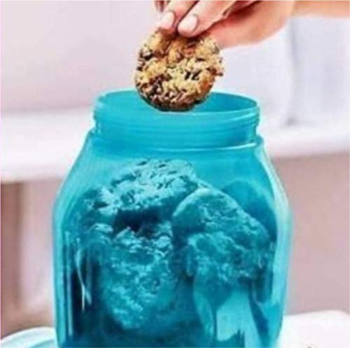 Tupperware Plastic Storage Container - 1.5 Litre  1 Piece  Blue - Image 4